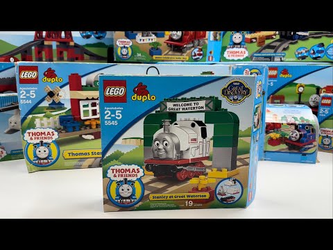 LEGO DUPLO Train 5545 Stanley at Great Waterton plus Mega Bloks