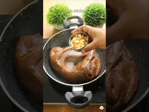 ONLY 1 TSP OIL FOR THIS DELICIOUS HALWA RECIPE 😋😋 || Palm Jaggery Halwa || Diwali sweet recipes