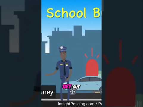 Sgt. B. Safe: what happens when you ignore school bus signals ￼