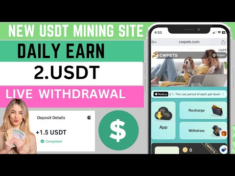 Earn 100USDT every day | New CWPETS moneymaking site launching today | longtime trusted income site