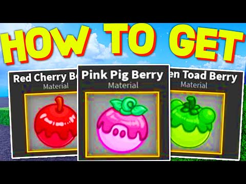 How To GET BERRY in BLOX FRUITS! ROBLOX