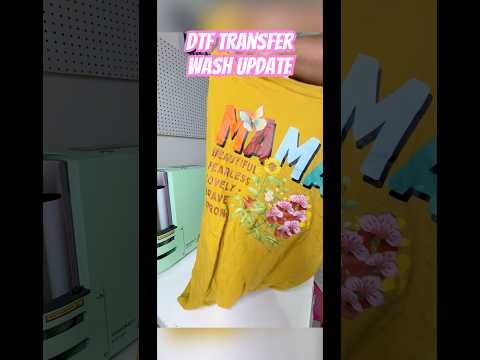 DTF WASH UPDATE #dtf #dtfprinters #dtftransfer #dtfprinting #washupdate