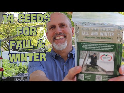 14 Seeds to Plant for Fall and Winter - 2024 Seed Collection