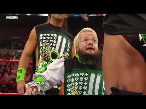 202 DX beats up Hornswoggle - RAW 16 November 2009