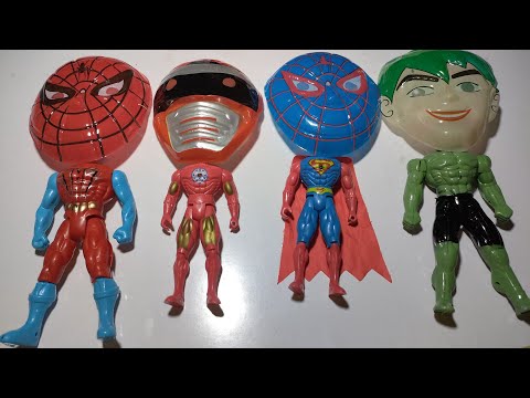 Spider Man Toys Collection/ASMR/ Super hero Toys full movie/Superhero Story/Figure Action