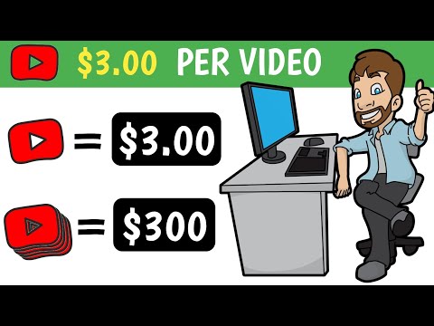 Watch youtube videos & Earn upto $600/ monthly (New website) - Make money online 2024