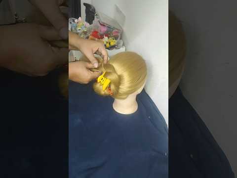 #bunhairstyle #hairtutorial #youtube#trending #shorts #1000subscriber #viral