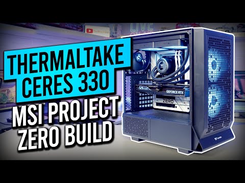 Thermaltake Ceres 330 TG ARGB - MSI Project Zero Build