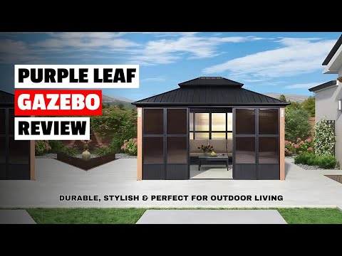 Purple Leaf Patio Gazebo Reviews | Durable, Stylish & Perfect for Outdoor Living