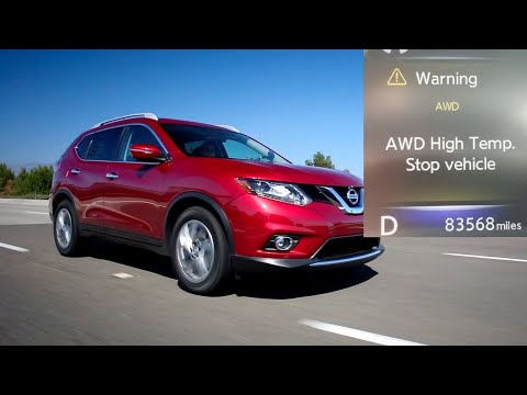 “AWD High Temp Stop Vehicle” warning in Nissan cars. Here are 3 reasons