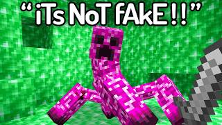 The FUNNIEST FAKE Minecraft Speedruns EVER...