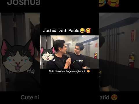 Joshua Garcia Funny Encounter with Paulo Avelino