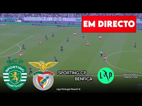 🔴[EM DIRETO] Sporting CP vs Benfica | Liga Portugal 2024/25 | Partida em direto hoje!