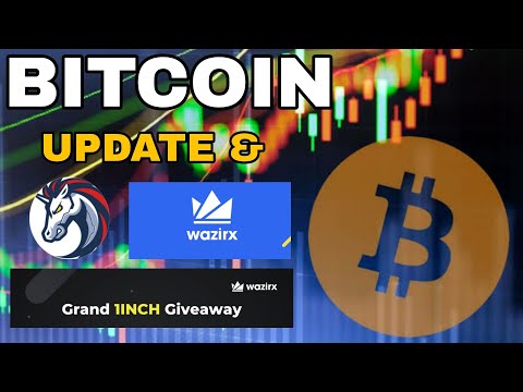 Bitcoin Small Update & 1INCH listing on WazirX + Grand 1INCH Giveaway