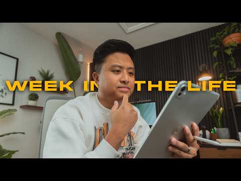 Week In The Life - M4 iPad Pro | Living Room Makeover | Laptop Unboxing | F1 Race Weekend - VLOG 02