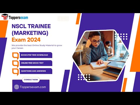 NSCL TRAINEE (MARKETING) Update Syllabus & Pattern 2024, Mock Test Free, PDF Book, Important MCQs