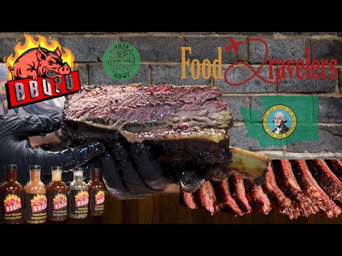 Dino RIBS: Seattle's BBBQ2U Texas Style BBQ (Whidbey Island, WA)