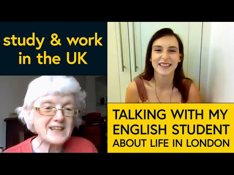 Study & work in the UK: A talk with my English student about her journey!