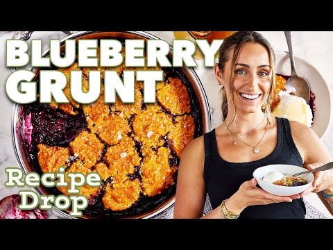 Better Than Blueberry Cobbler (Featuring Corn Biscuits & Honey Butter) | Recipe Drop | Food52