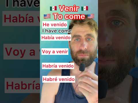 Inglés Leccion para hispanoblantes - VENIR 2 #learnenglish #english