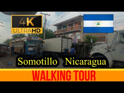 🇳🇮【4K 60fps】Somotillo ~ Walking Tour - Nicaragua