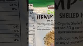 Making Hemp milk 🥛/ 10 grams plant 🌱 protein #foryou #hempmilk #music