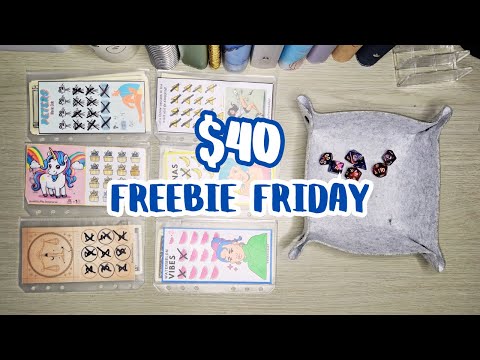 $40 Freebie Friday Randomizer | Finished 2 Challenges 💯| #cashenvelopes #budgeting #savingschallenge