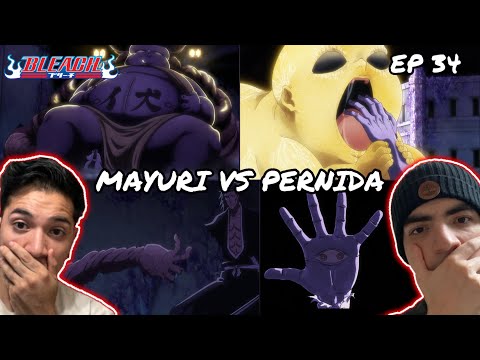 MAYURI VS PERNIDA! | BLEACH TYBW EPISODE 34 REACTION