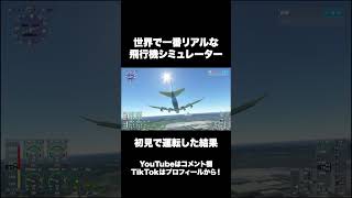 世界一リアルな飛行機シミュレーターを素人が体験した結果