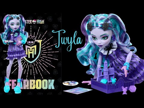 Unboxing & Reviewing the NEW Monster High Fearbook Twyla Doll! 🕸️💜