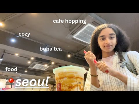 Solo in Seoul, South Korea 🇰🇷| American's 🇺🇸 First Impressions, Exploring & Cafe Hopping