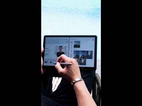 Anytime, Anywhere with the Lenovo Tab M10 5G #shorts #tablets #multitasking