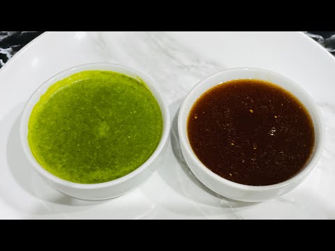 2 Chutney’s for Chaats, Dahi Pauri, Pani Puri, sandwiches Green and Red chutney #shorts