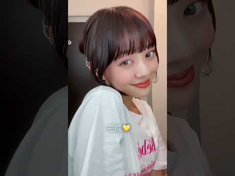 ヘアクリップの簡単な留め方！💕