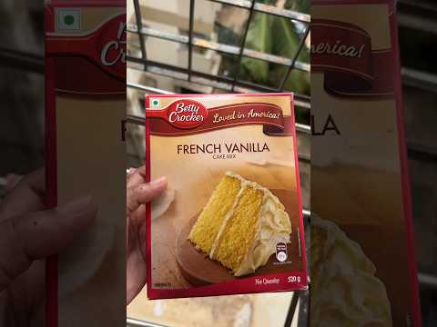 Trying Out Viral Instant Food- Vanilla Cake #shorts #cake