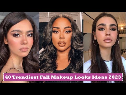 40 Trendiest Fall Makeup Looks Ideas 2023 | Autumn Makeup Trends