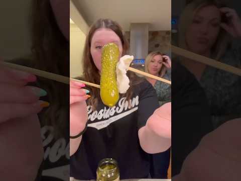 ⭐️WICKLES⭐️ BABY DILL⭐️ THE KATIE K SPECIAL🌟 #shorts #mukbang #foodreview #pickles #crunch