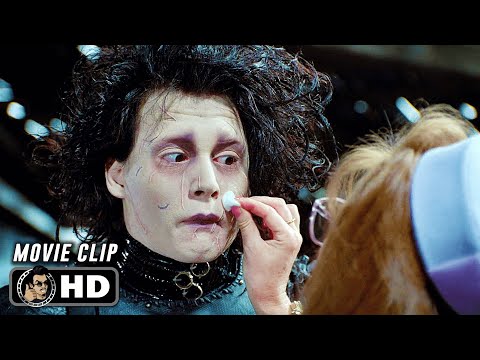 Peg Meets Edward Scissorhands Scene | EDWARD SCISSORHANDS (1990) Movie CLIP HD