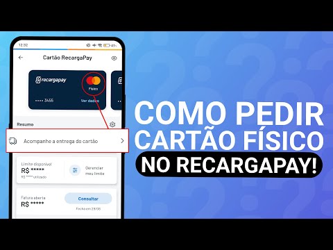 COMO PEDIR CARTÃO FÍSICO RECARGAPAY