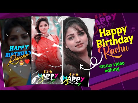 ❤️RACHITA RAM BIRTHDAY VIDEOEDITING KANNADA| LOVE STATUSEDITING KANNADA ALIGHT MOTIONEDITING