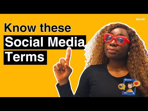 Social Media Terms And Lingo You Should Know | Mastering Social Media Management