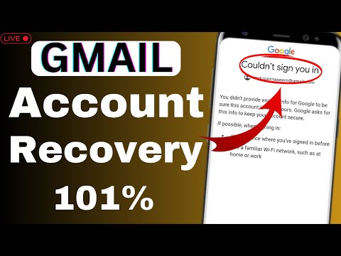 google account recovery kaise kare || same email otp problem || How to recover gmail account 2024