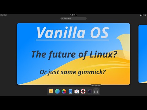 Vanilla OS is a Pointless Linux Distro