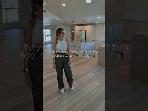 How to film real estate with your phone. Read pinned comment #realestatemarketing #videoediting