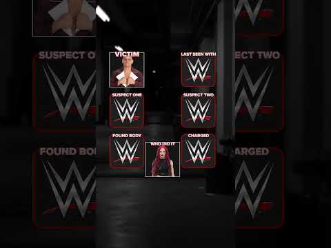 WWE murder mystery filter