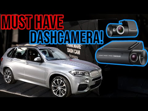 Driving & PARKING Cameras BMW X5! Thinkware Q800 & Parking Battery