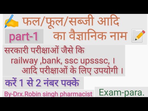 scientific Name of animal | जीव जंतु, फल-सब्जियों के वैज्ञानिक नाम | science gk