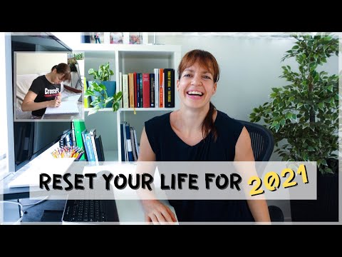 How to reset your life for 2021 - prepare for 2021 with these 10 ideas