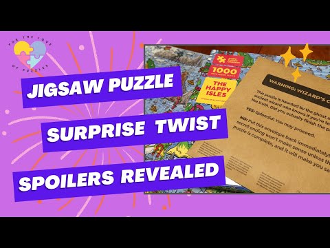 Jigsaw with a TWIST!! The Happy Isles from the Magic Puzzle Company (SPOILERS)