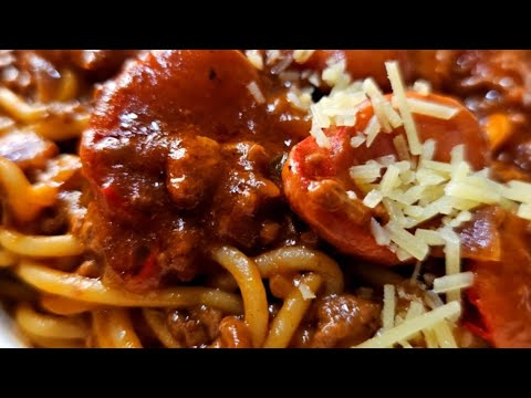 Filipino Style Spaghetti